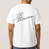 2つの車輪、1つの愛 Tシャツ (裏面)