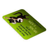 2つの避難手段Music Cats Schweitzer マグネット (右側)