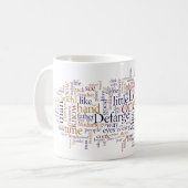 2つの都市の物語 コーヒーマグカップ (正面左)