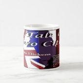 2つの都市文字の物語 コーヒーマグカップ (中央)