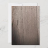 2つの野生のクマの森の山の男の子2番目の誕生日 招待状 (裏面)