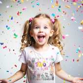 2つの野生のトロピカルサファリアニマルズセカンド誕生日 ベビーTシャツ