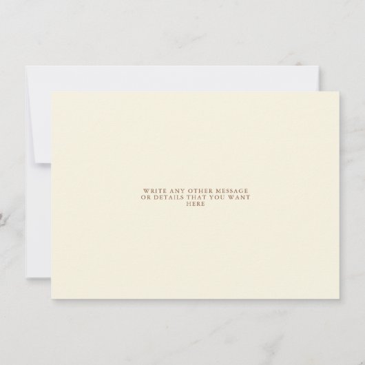 2つの金ゴールド結婚のリングが日付を保存する セーブザデート (裏面)