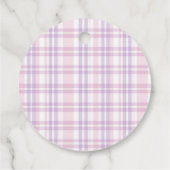 2つの間抜けガチョウの女の子2nd誕生日パーティーありがとう フェイバータグ (裏面)