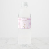 2つの間抜けグースガール2nd誕生日パーティー ペットボトルラベル (正面)