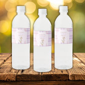 2つの間抜けグースガール2nd誕生日パーティー ペットボトルラベル