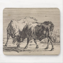 2つの闘牛(Paulus Potter)