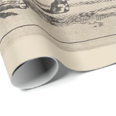 2つの闘牛(Paulus Potter) ラッピングペーパー (ロールコーナー)