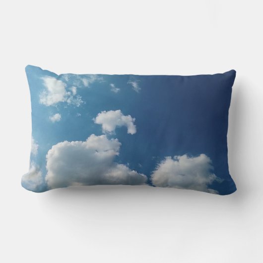 2つの雲 アウトドアクッション (正面)