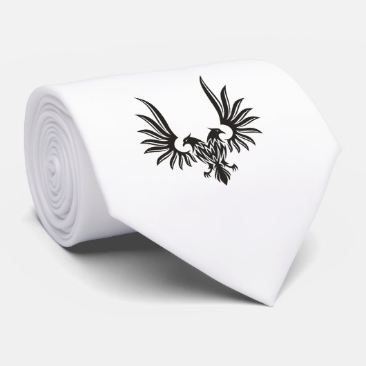 2つの頭部を持つワシ ネクタイ (ロール)