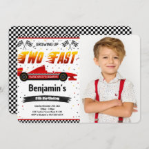 2つの高速フォト招待状