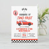 2つの高速成長誕生日、2つの高速2好奇心 招待状 (スタンド正面)