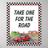 2つの高速2つの好奇心は、道路のポスターのために1を取る ポスター (正面)