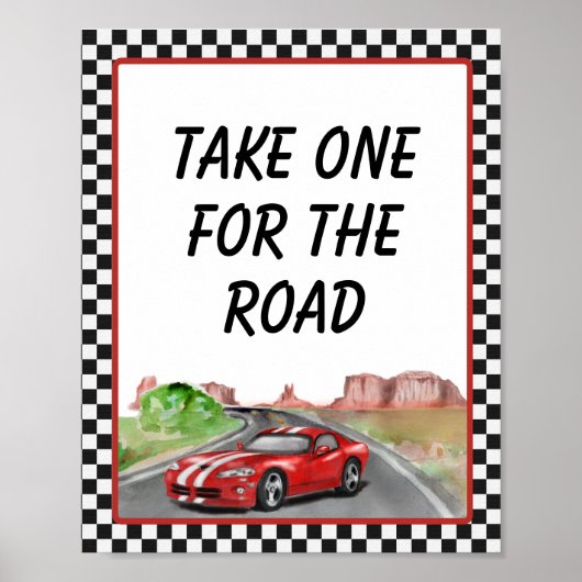 2つの高速2つの好奇心は、道路のポスターのために1を取る ポスター (正面)