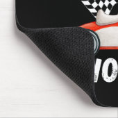 2つの高速2の祖母の好奇心誕生日2番目の点灯 マウスパッド (コーナー)