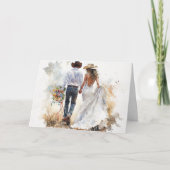 2つの魂、愛の旅 カード (正面)