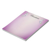 2つの魔法の色飾鮮三日月 ノートパッド (回転)