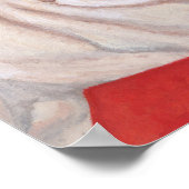 2つの黄色のラブラドールアートワーク ポスター (角)