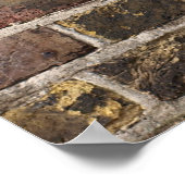 2つの黄色レンガのポスター ポスター (角)