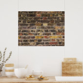 2つの黄色レンガのポスター ポスター (キッチン)