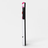 2つの黒いパーソナライズされたラブラドールの漫画 Case-Mate iPhoneケース (裏面/左)