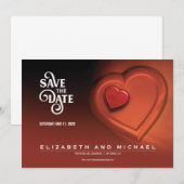 2つの鼓動が1つに (バージョン4) セーブザデート (正面/裏面)