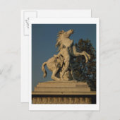 2つの「マーリーウマ」のオリジナルのレプリカ ポストカード (正面/裏面)