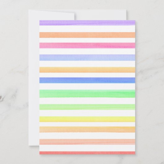 2つのFruttiのようなかわいこちゃん第2誕生日 招待状 (裏面)