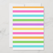 2つのFruttiトゥッティフルーティ2番目のフルーツ誕生日 招待状 (裏面)