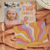 2つのGroovyフォト招待状 | Groovy誕生日 招待状