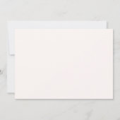 2つのGroovyレトロデイジー2nd誕生日パーティー写真 招待状 (裏面)