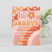 2つのGroovy誕生日 招待状 (スタンド正面)