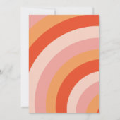 2つのGroovy誕生日 招待状 (裏面)