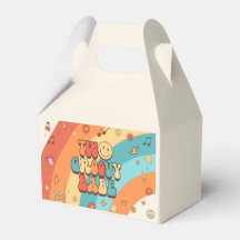 2つのGroovy Babeレトロレインボー2nd誕生日パーティー