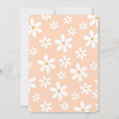 2つのGroovy Boho Arch 2nd誕生日招待状 招待状 (裏面)