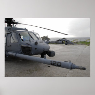 2つのHH-60G舗装ホークス ポスター