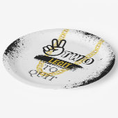 2つのLEGITから2番目やめのバースディア紙プレート ペーパープレート (アングル)