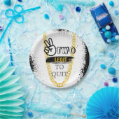 2つのLEGITから2番目やめのバースディア紙プレート ペーパープレート (パーティー)