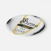 2つのLEGITから2番目やめのバースディア紙プレート ペーパープレート (アングル)