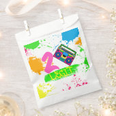 2つのLEGITやめから2番目のバースデーカラフル フェイバーバッグ (クリップ留めされた状態)