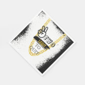 2つのLEGITやめから2番目の誕生日 スタンダードランチョンナプキン (角)