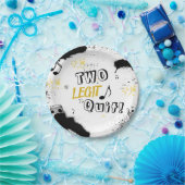 2つのLEGITやめから2番目の誕生日 ペーパープレート (パーティー)