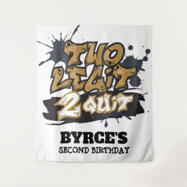 2つのLegit 2のバックやめバック タペストリー