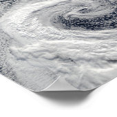 2つのS形の極ハリケーン ポスター (角)