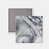 2つのS形の極ハリケーン マグネット (正面/裏面)