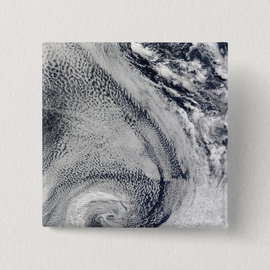 2つのS形の極ハリケーン 缶バッジ (正面)