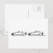 2つのSLK ポストカード (正面/裏面)