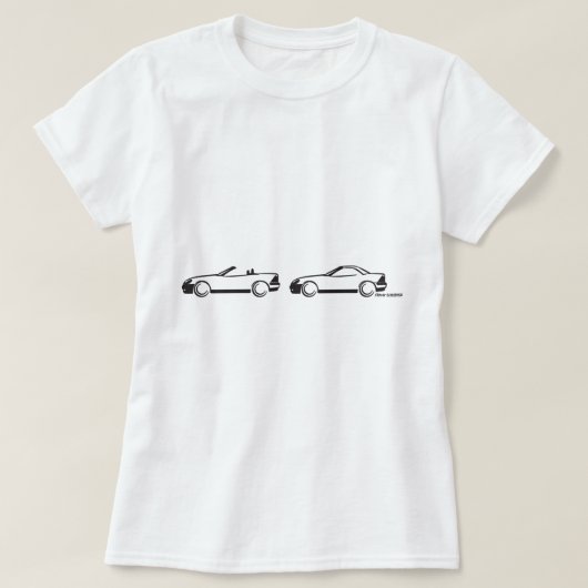 2つのSLK Tシャツ (デザイン正面)