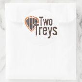 2つのTreys Circleシール ラウンドシール (バッグ)