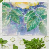 2つは上がりました キッチンタオル (折り畳み)